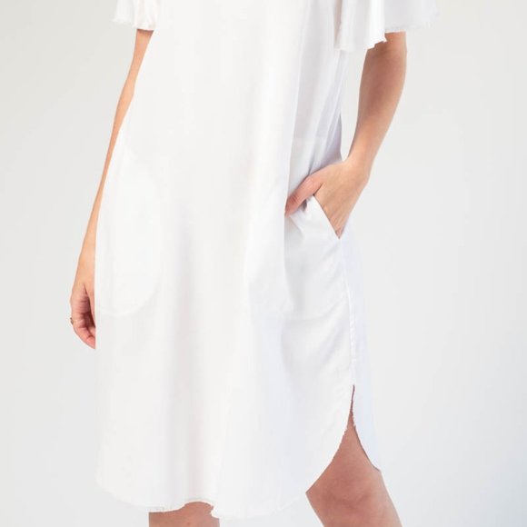 GO SILK Go Gypsy Redux Dress in White - Picture 2 of 5